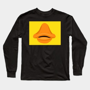 Duck Face Mask Long Sleeve T-Shirt